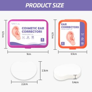 adult crescent shaped invisible ear correction tape size